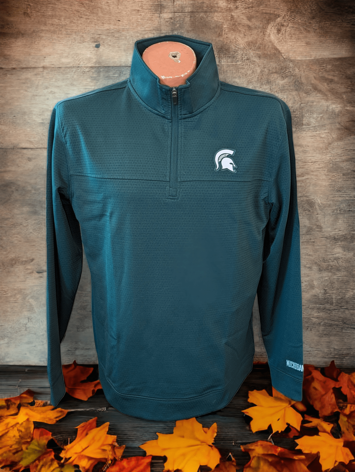 Michigan state 2024 pullover jacket