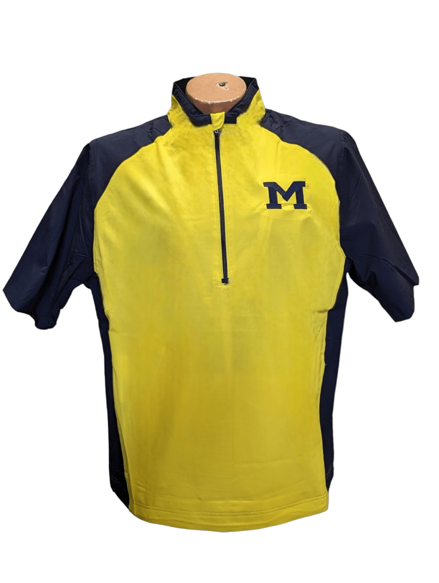 Quarter zip short sleeve sales windbreaker