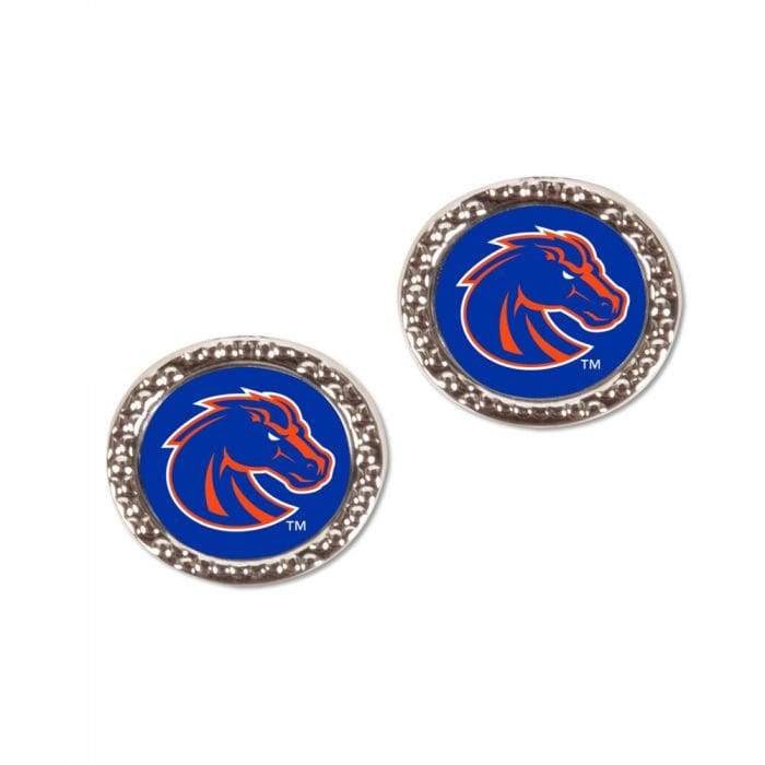 Boise State Broncos | Round Earrings | NCAA