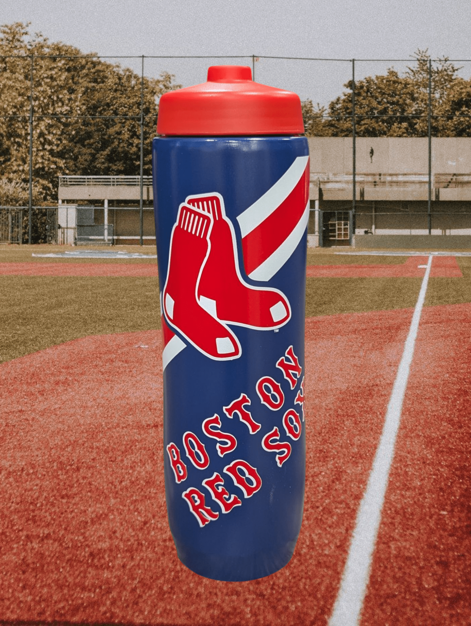 Boston Red Sox Squeezy Water Bottle