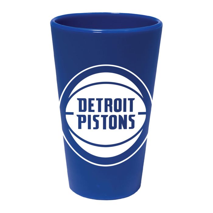 Detroit Pistons 16 oz Sili Pint