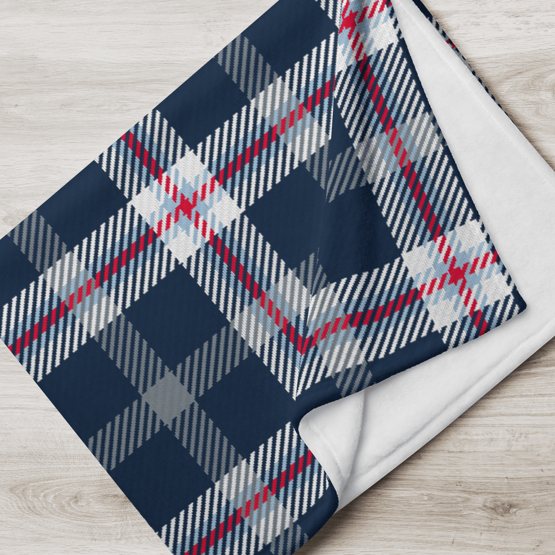 Timeless Tartans Throw Blanket UConn Throw Blanket