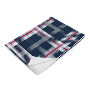 Timeless Tartans Throw Blanket UConn Throw Blanket