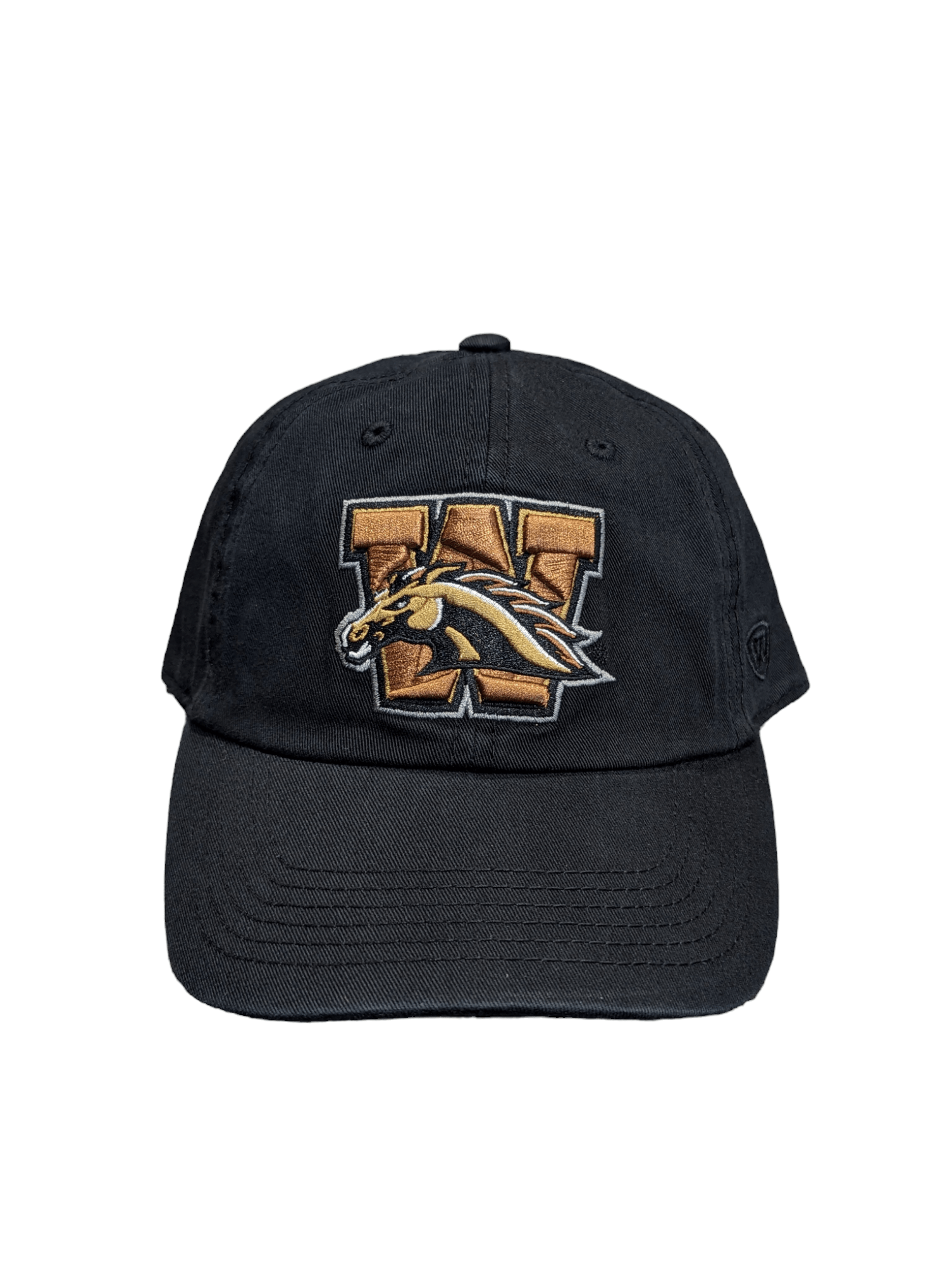 On The Mark Hat Broncos Emblem Adjustable Cotton Hat