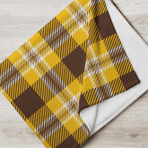 Timeless Tartans Throw Blanket Western Michigan Throw Blanket