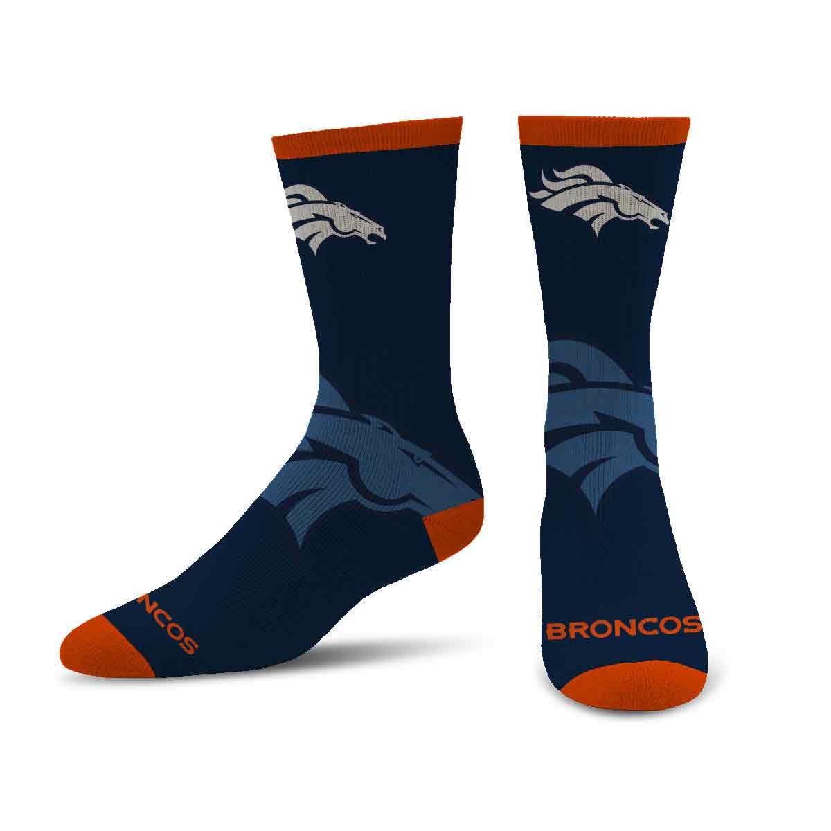 For Bare Feet Socks Denver Broncos Still Fly Socks