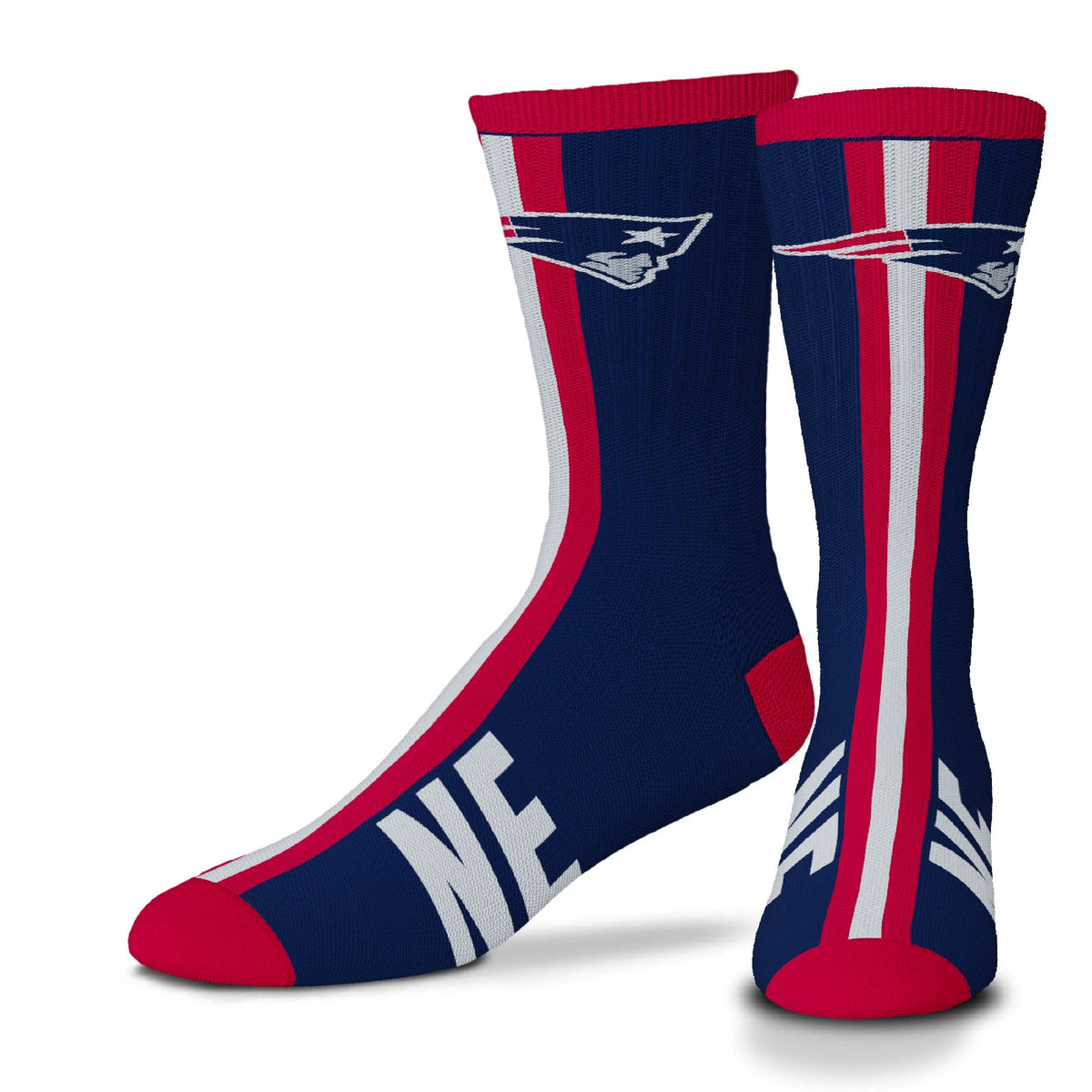 For Bare Feet Socks New England Patriots Da Bomb Socks