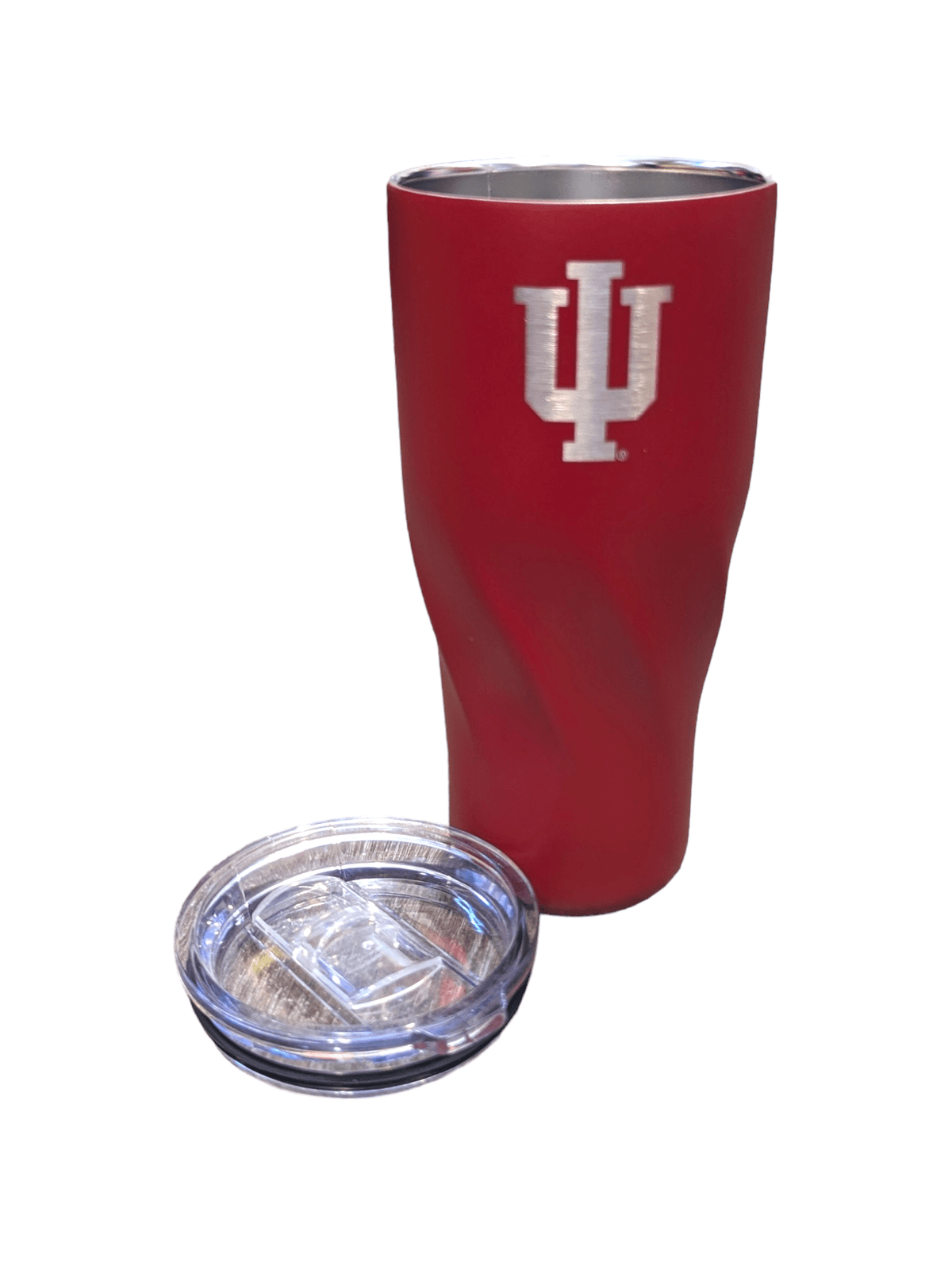 On The Mark Beermug Hoosier Pride Stainless Steel Mug - Indiana University Special Edition