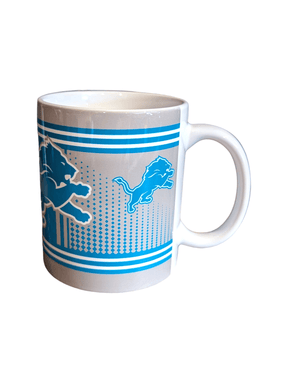 St Louis Wholesale Barware Detroit Lions Logo Coffee Mug with Unique Design