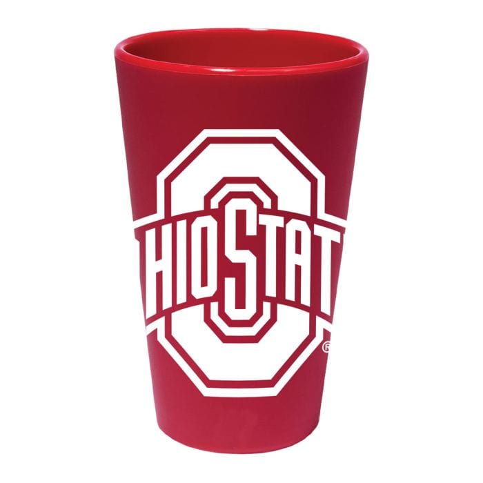 WinCraft Barware 16 oz Silicone Ohio State Buckeyes Flexi Pint Glass