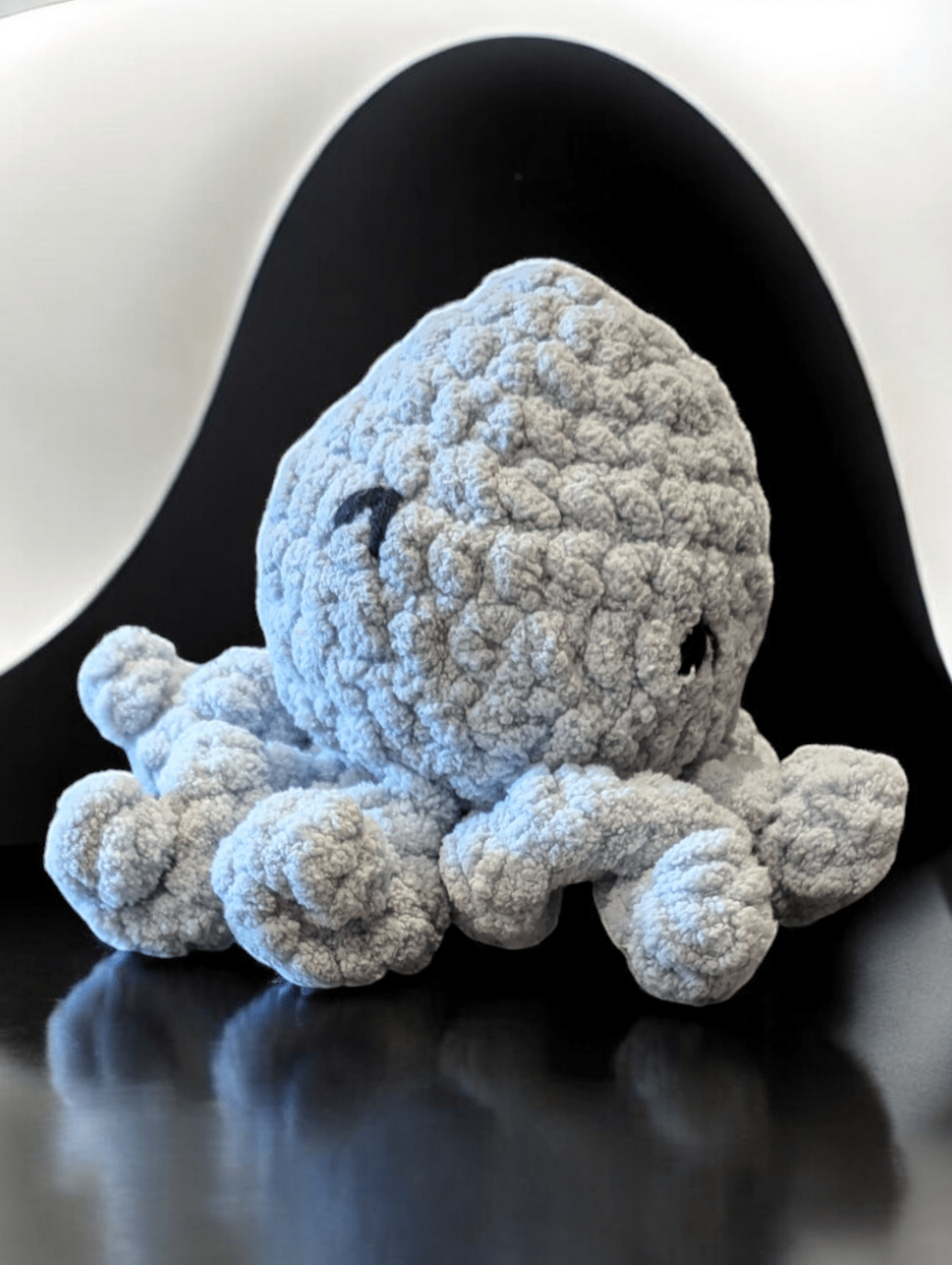 Carrot Stick Sports Toys Large / Gray Hand Made Crochet Octopus