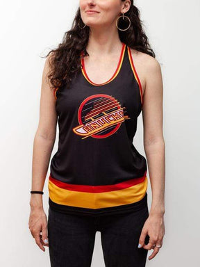 Bench Clearers Shirts Vancouver Canucks Throwback Racerback Tank Top