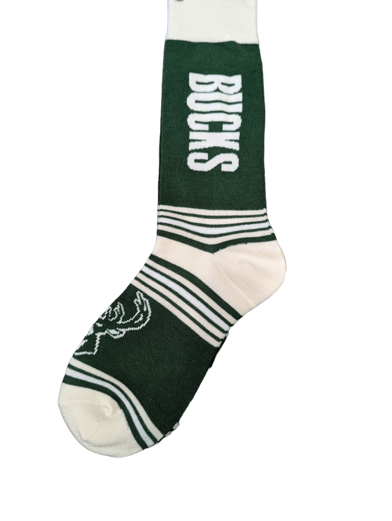 For Bare Feet Socks Milwaukee Bucks Go Team Socks